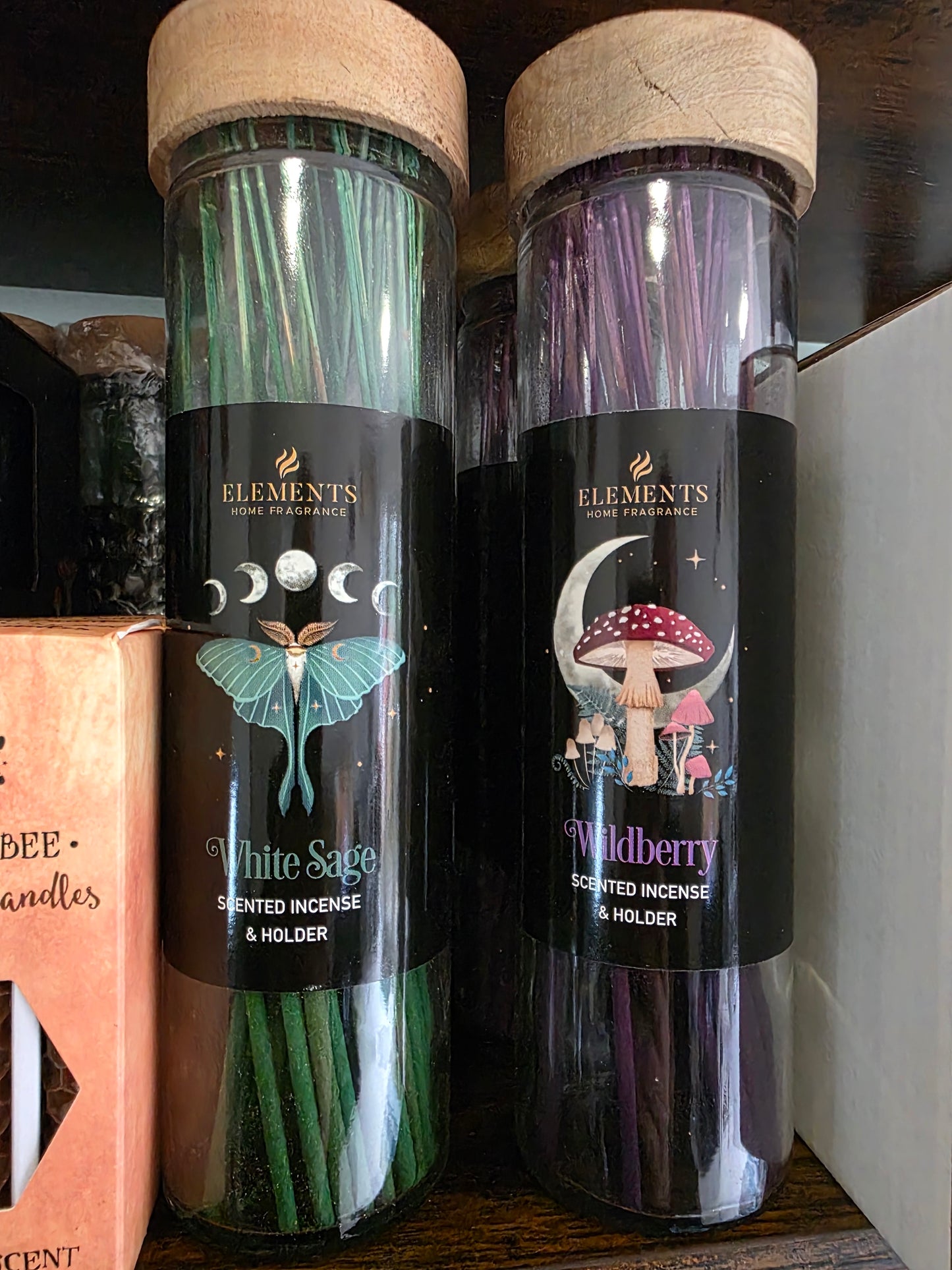 Scented Incense & Holder Set