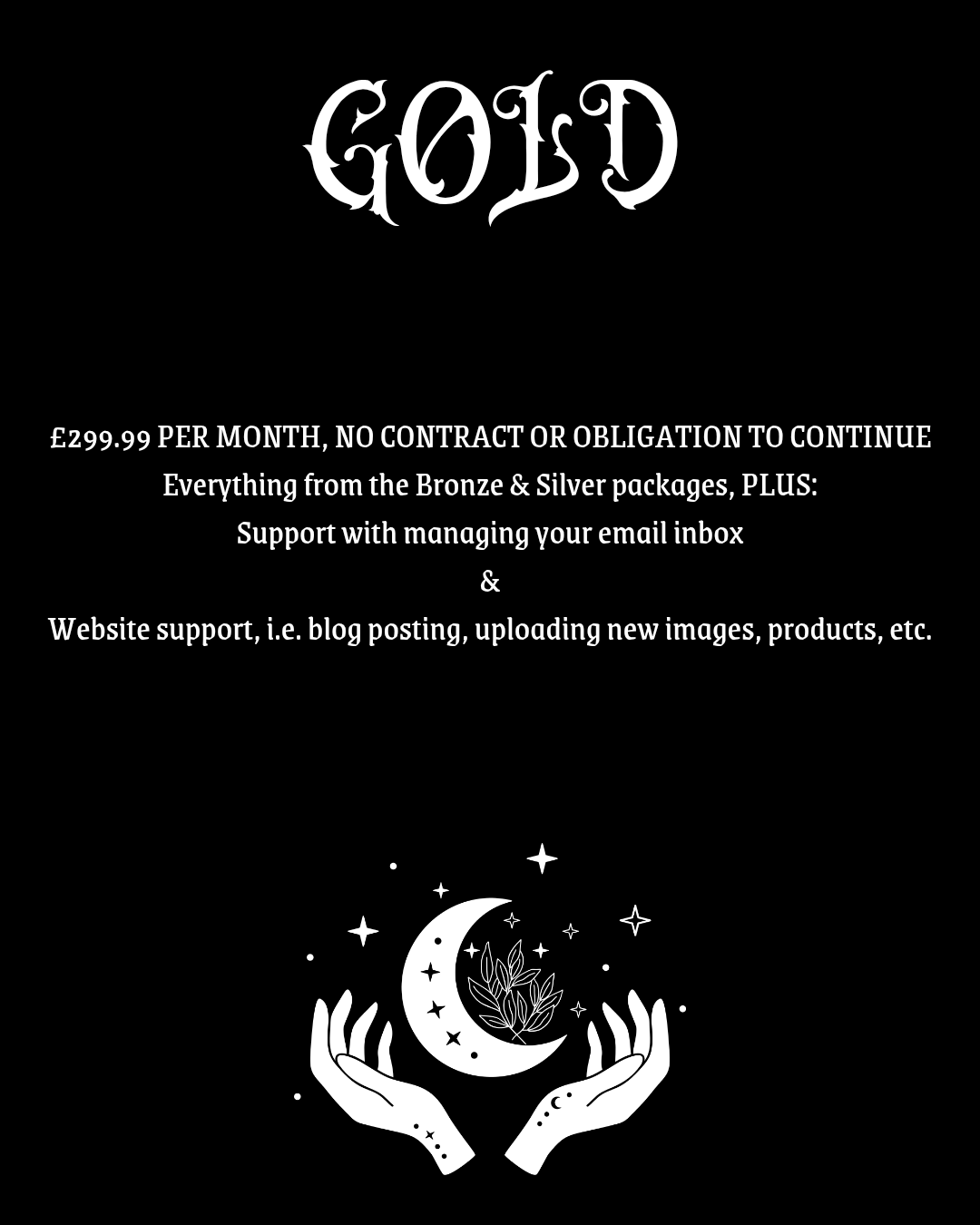 Social Media Support Package