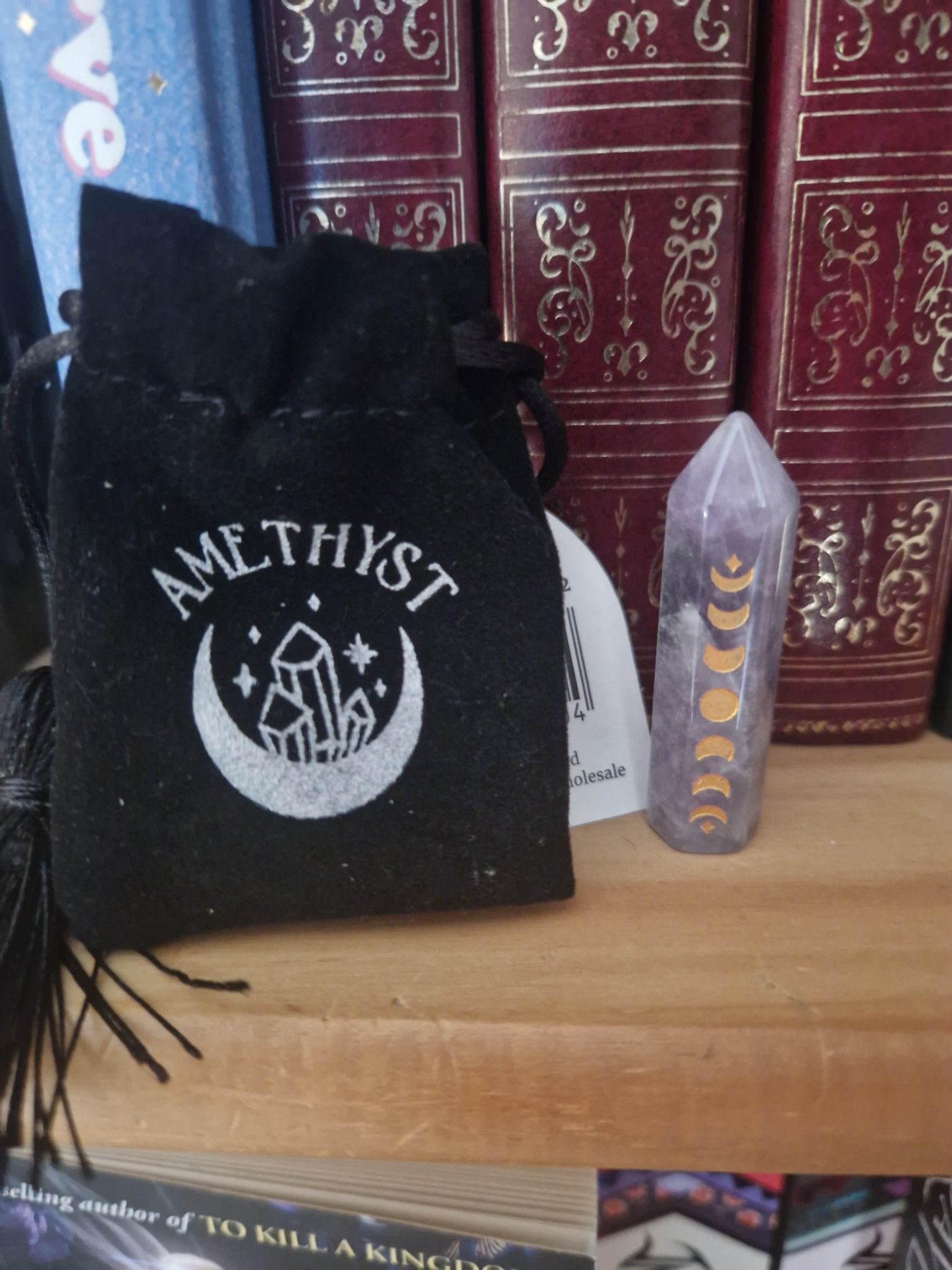 Mini Moon Phase Crystal Point