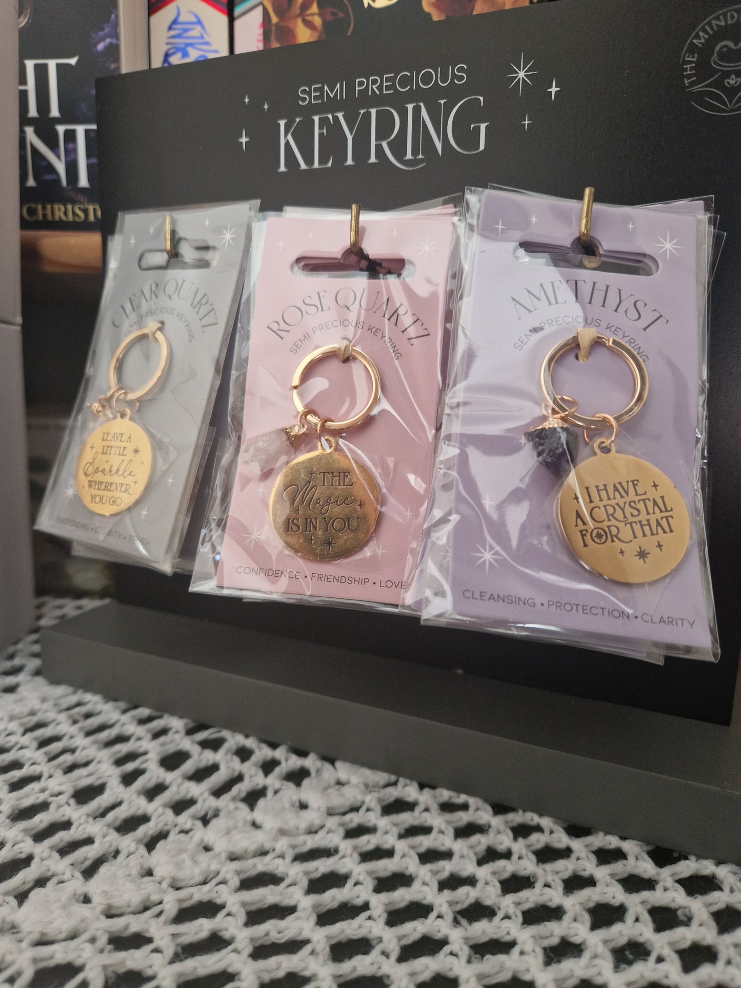 Crystal Keyring