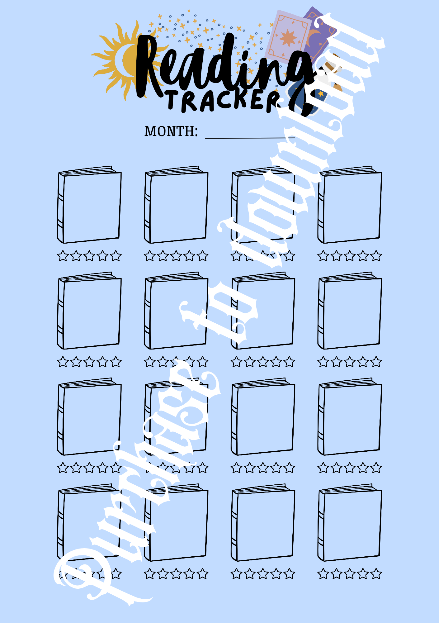 Reading Tracker Digital Art
