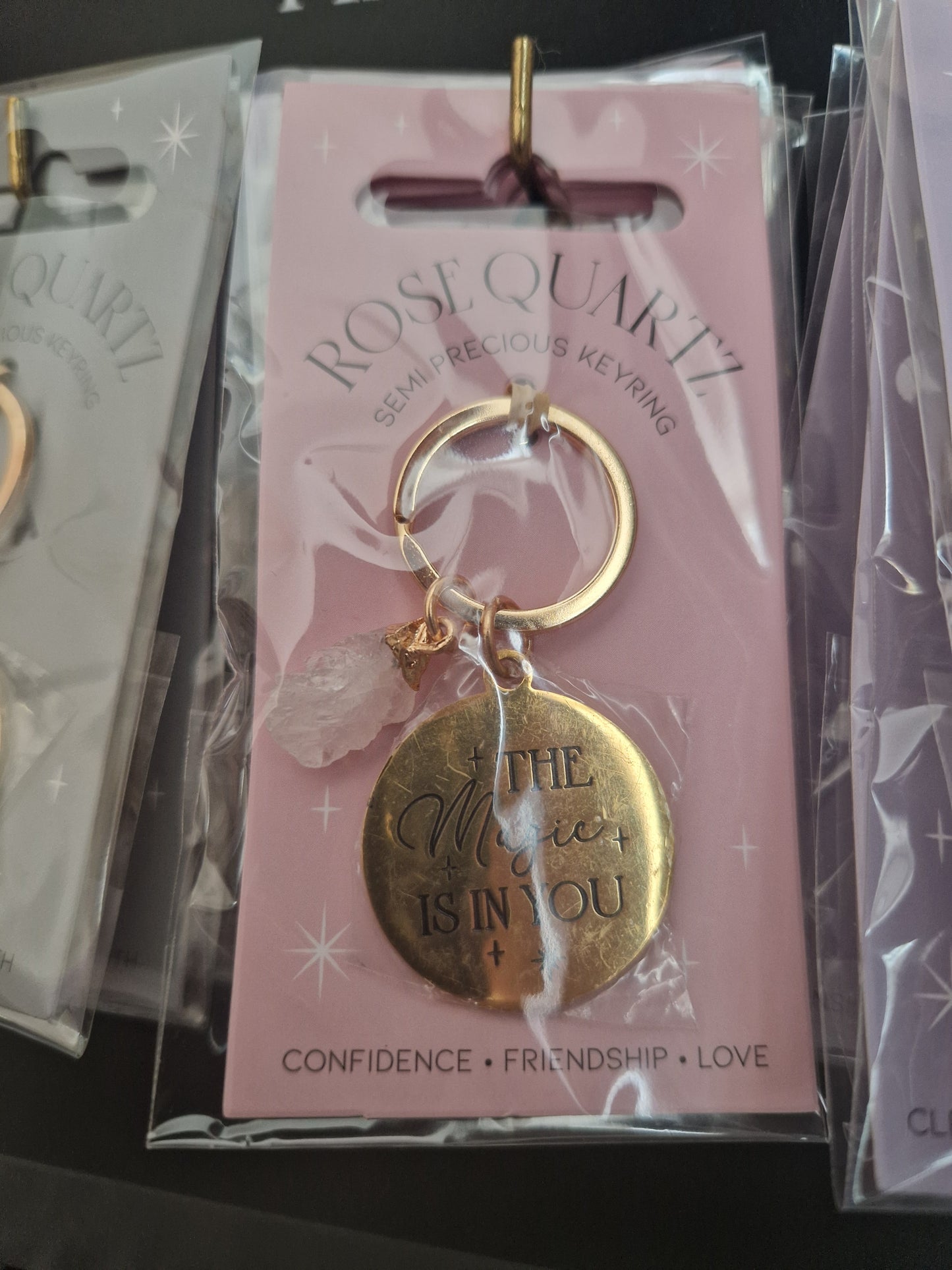 Crystal Keyring