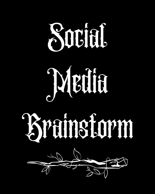 Social Media Brainstorm Call