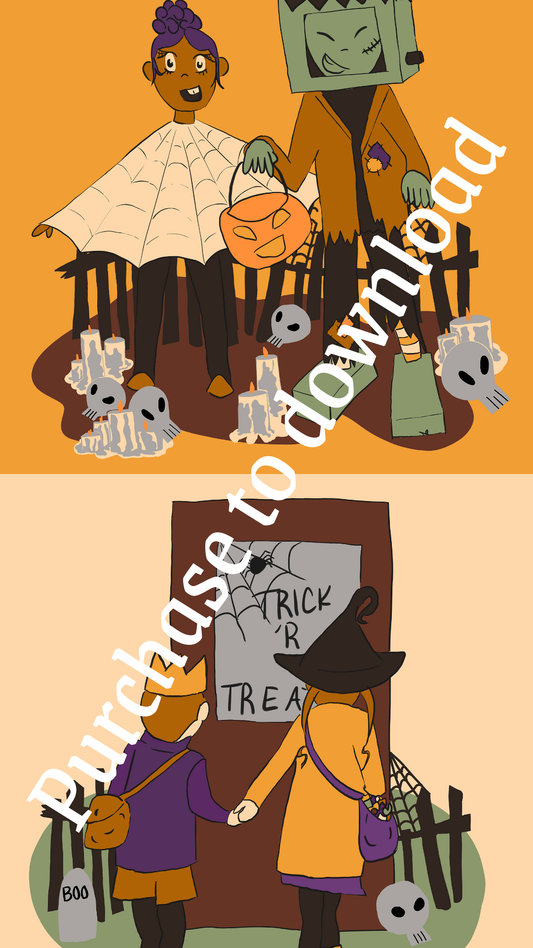 ‘Trick R Treat’ Prints Download
