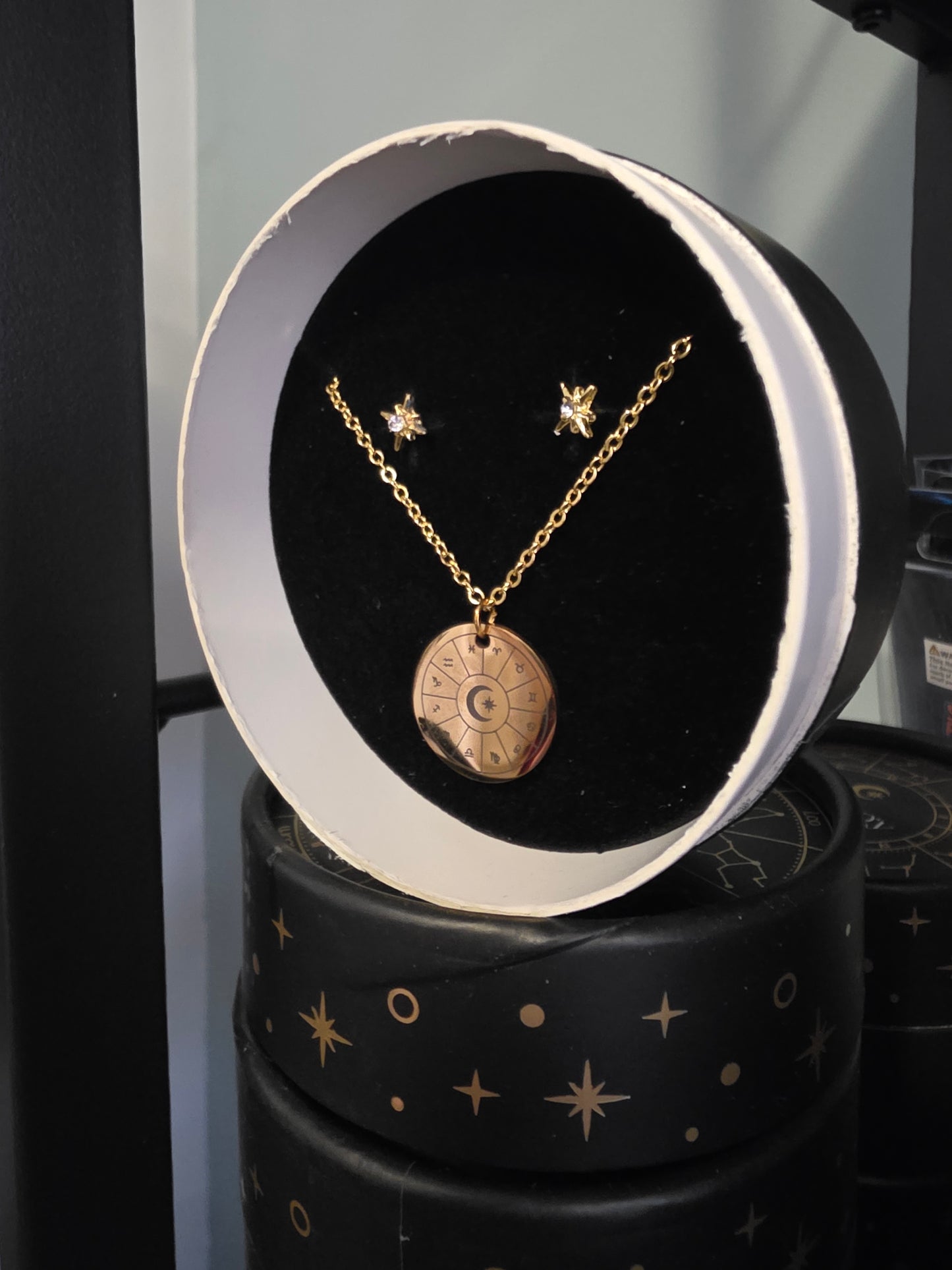 Astrology Earring & Necklace Set