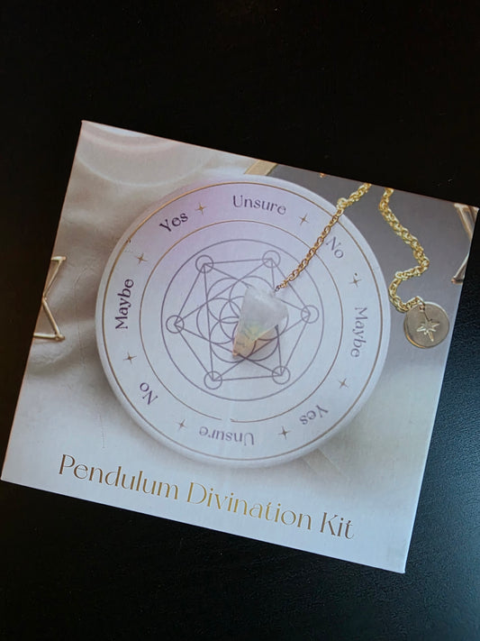 Opalite Pendulum Divination Kit