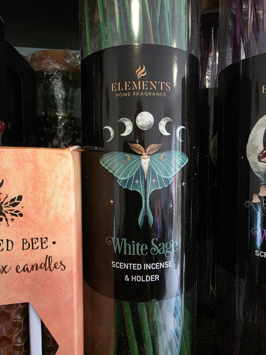 Scented Incense & Holder Set