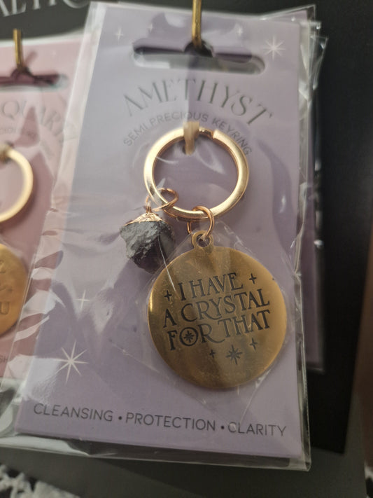 Crystal Keyring