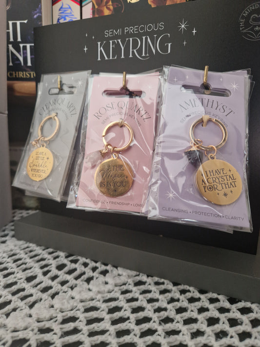 Crystal Keyring