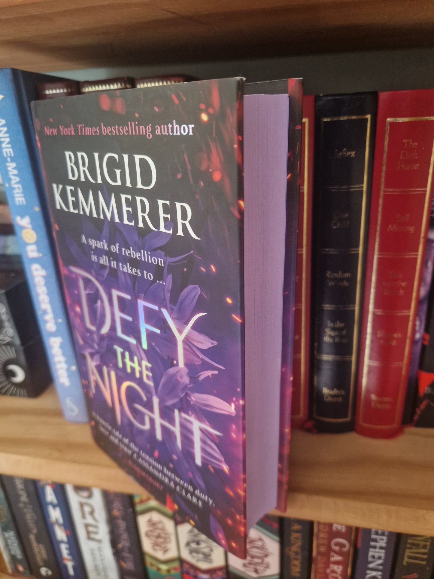Defy the Night, Brigid Kemmerer (FairyLoot, Signed)