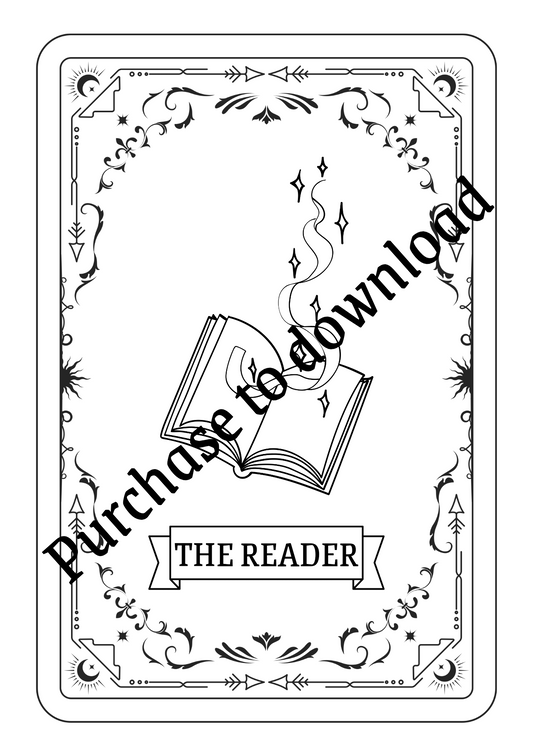 The Reader Digital Art