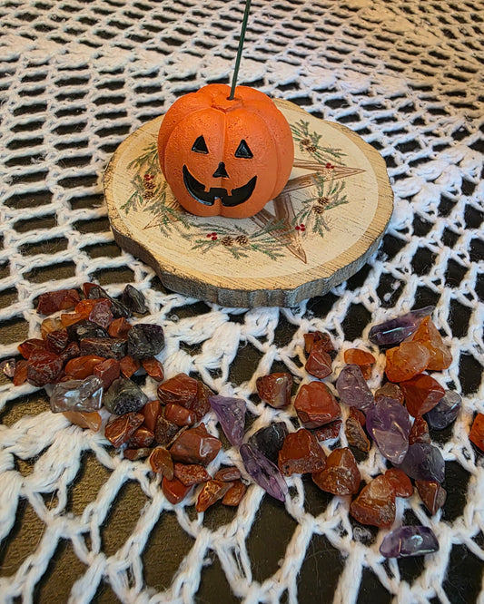 Pumpkin Incense Stick Holder