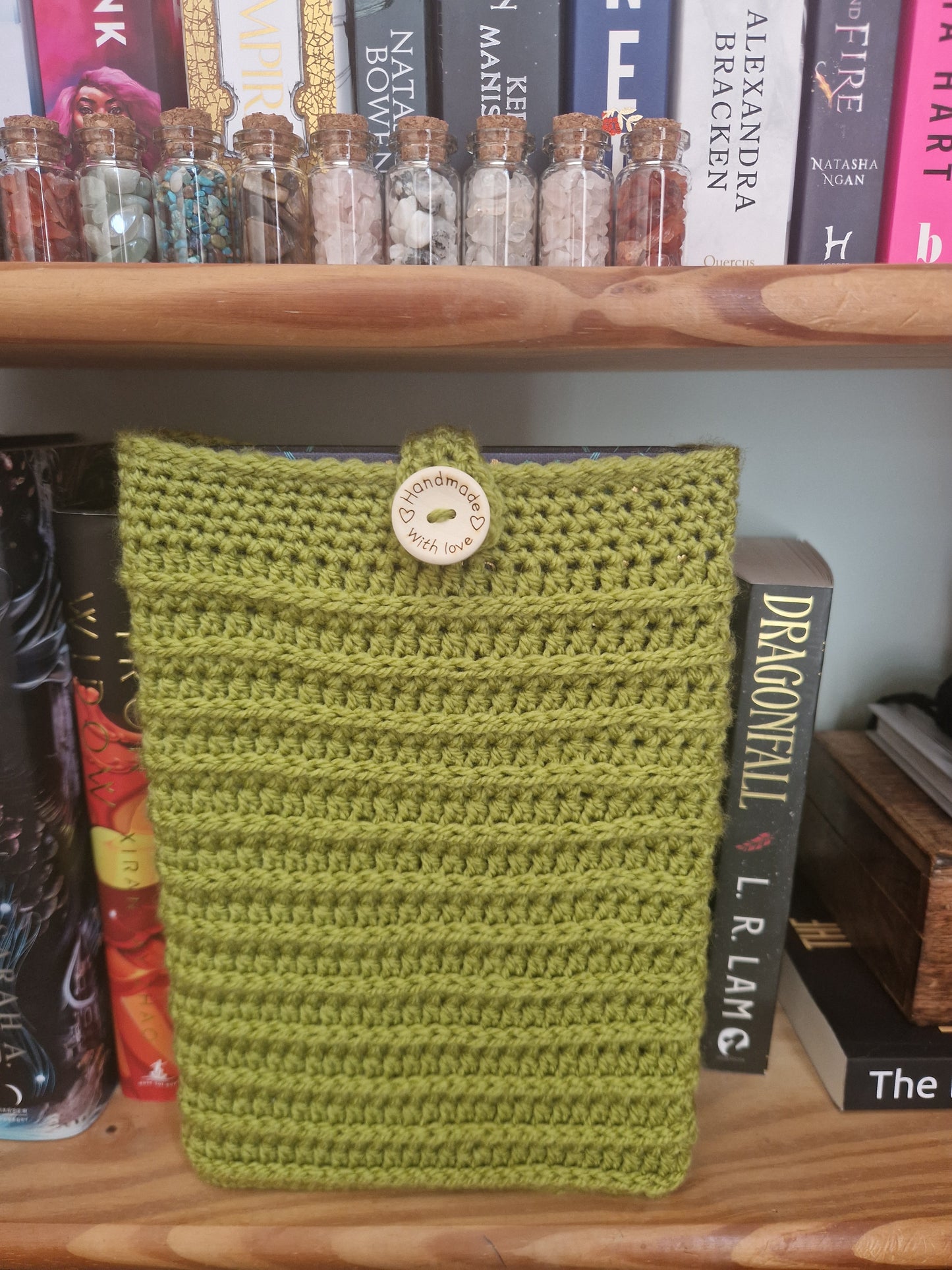 Crochet Book Sleeve