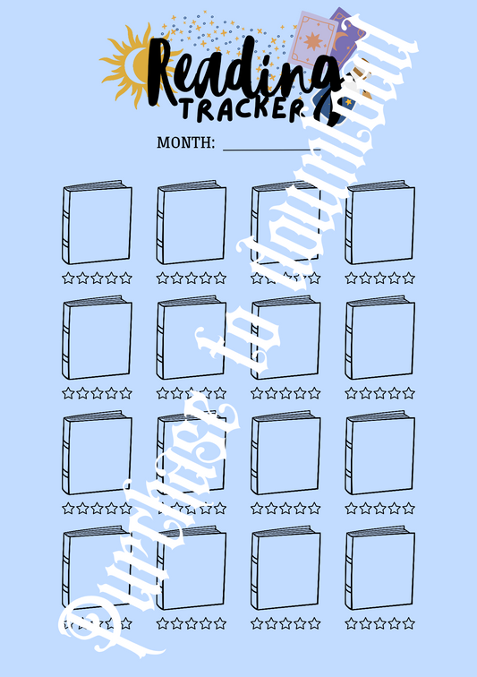 Reading Tracker Digital Art