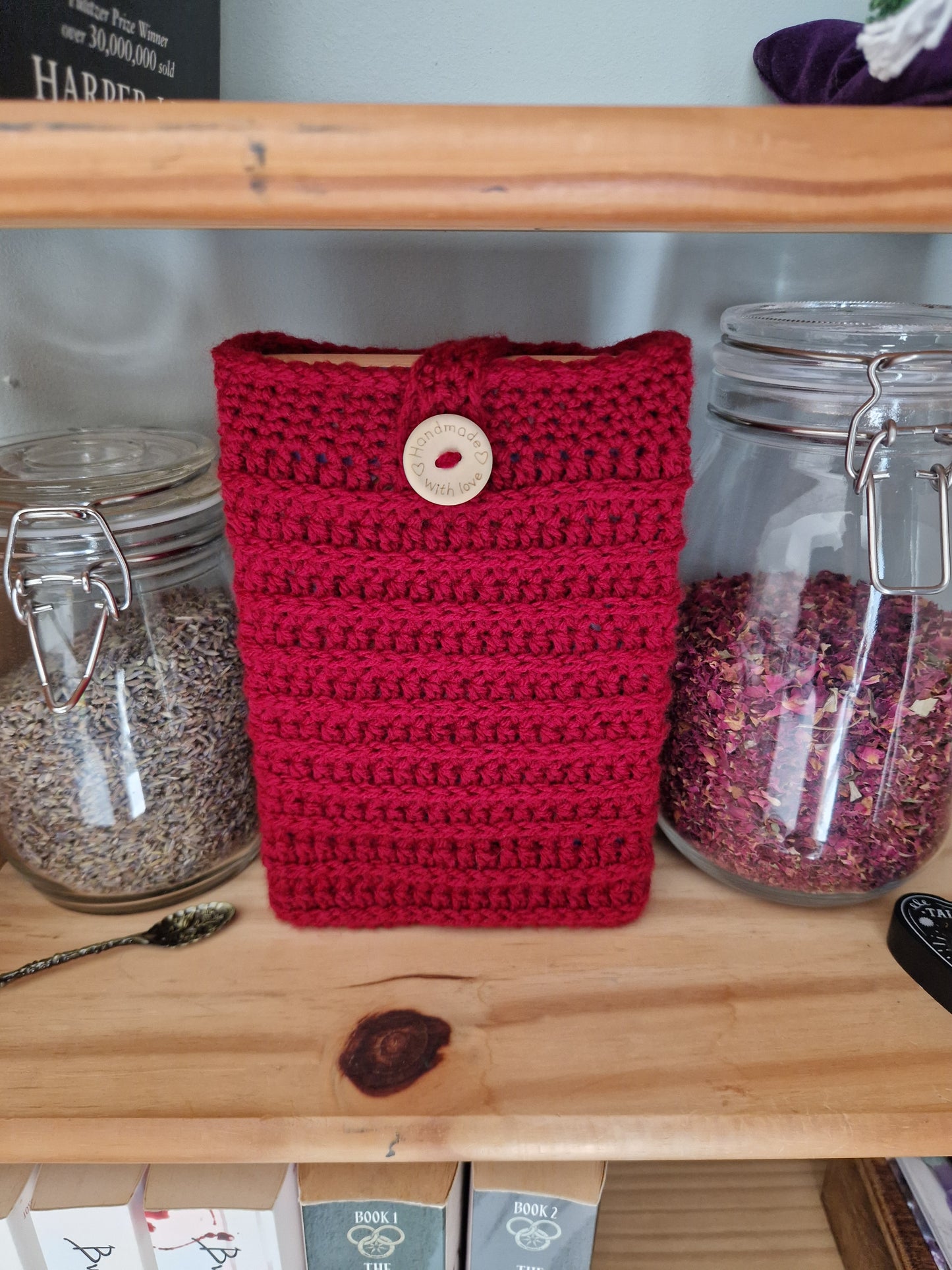 Crochet Book Sleeve
