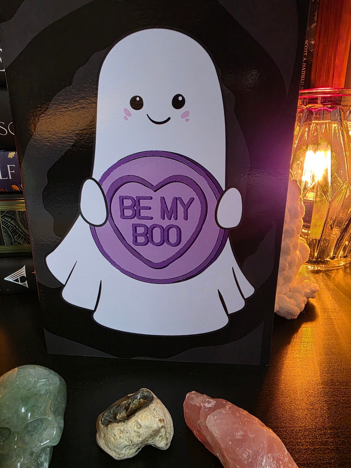 Be My Boo Valentine's Card